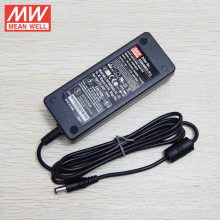 Adaptador médico original MEANWELL 24VDC 1.5A 3 anos GSM40B24-P1J